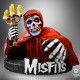 Estatua Misfits 3D Vinyl American Psycho Fiend con capa roja