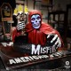 Estatua Misfits 3D Vinyl American Psycho Fiend con capa roja