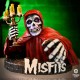 Estatua Misfits 3D Vinyl American Psycho Fiend con capa roja