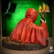 Estatua Misfits 3D Vinyl American Psycho Fiend con capa roja