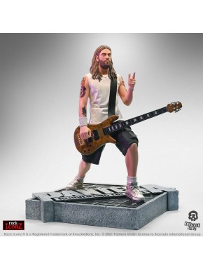 Estatua de Rex Brown de Pantera Rock Iconz 22 cm