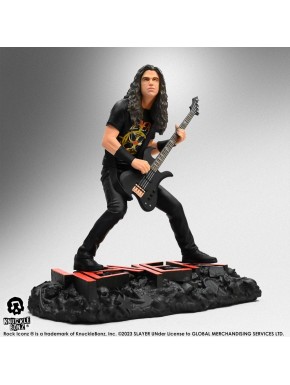 Estatua Slayer Rock Iconz Tom Araya II 22 cm