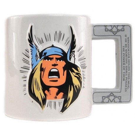 Cup Embossed Thor Marvel Comics