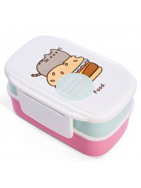 Set Fiambrera doble Pusheen Cat