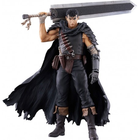 Estatua de PVC de Guts de Berserk con espada en el hombro