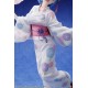 Figura de Rem en yukata de Re:ZERO con dulce y pez en bolsa