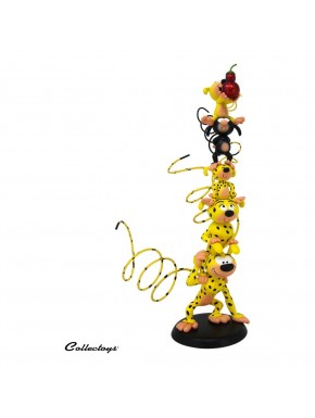 Figura Marsupilami column 35 cm en poliresina