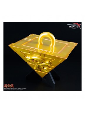 Estatua Yu-Gi-Oh! The Millenium Puzzle dorado, 18 cm