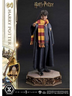 Estatua de Harry Potter Prime 1 Studio con varita mágica