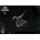 Estatua de Velociraptor Delta Jurassic World a escala 1/10