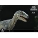 Estatua de Velociraptor Delta Jurassic World a escala 1/10