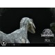Estatua de Velociraptor Delta Jurassic World a escala 1/10