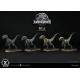 Estatua de Velociraptor Delta Jurassic World a escala 1/10