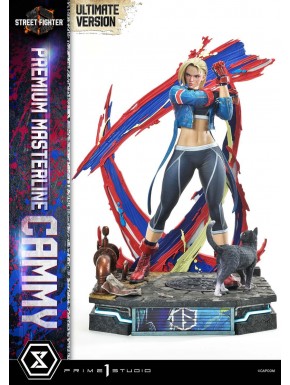 Estatua Deluxe Cammy de Street Fighter Premium Masterline