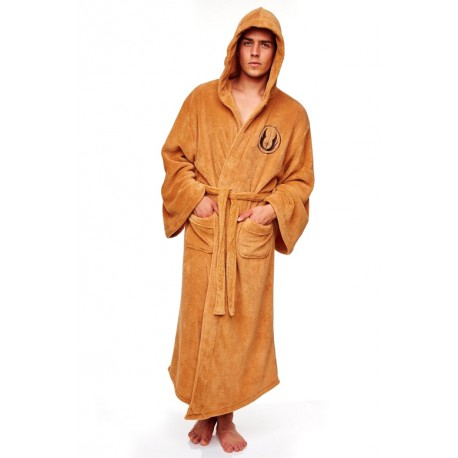 Bathrobe fleece Star Wars Jedi hooded