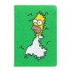 Cuaderno A5 The Simpsons con Homero en arbustos