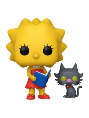 Figura de vinilo Lisa y Snowball II de Los Simpsons