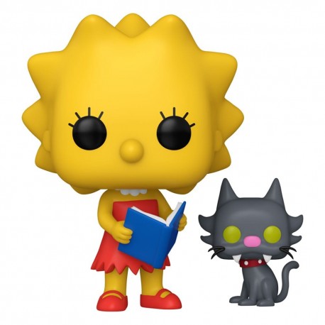 Figura de vinilo Lisa y Snowball II de Los Simpsons
