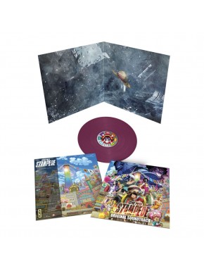 Vinilo y portada de la banda sonora One Piece