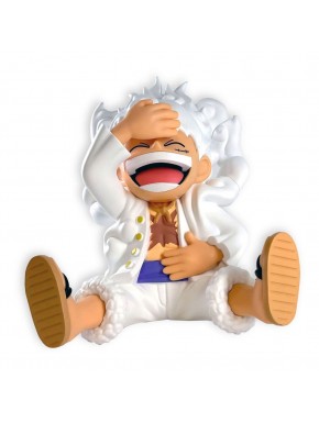 Hucha de PVC Luffy Gear Five de One Piece en 15 cm