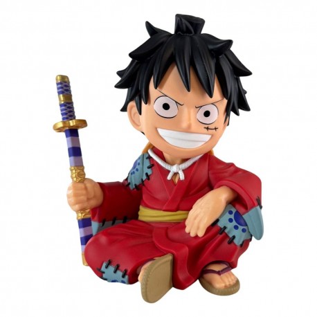 Hucha Luffytaro One Piece de PVC, 15 cm