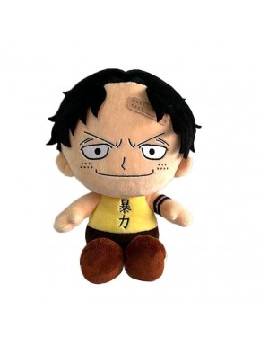 Peluche de Ace de One Piece de 20 cm con licencia oficial