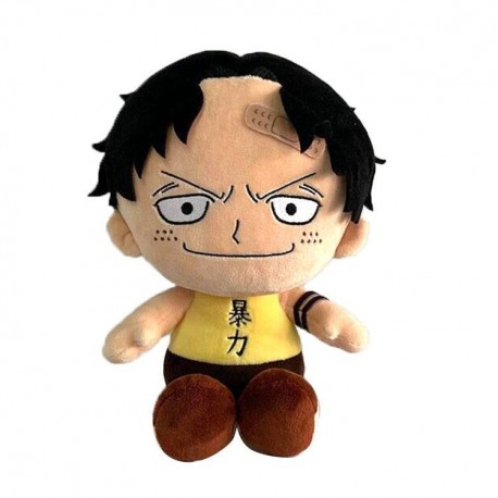 Peluche de Ace de One Piece de 20 cm con licencia oficial