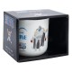 Taza One Piece Marineford de cerámica con personajes