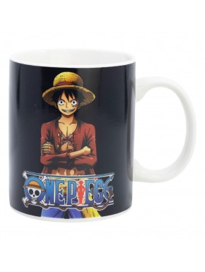 Taza de One Piece Luffy que cambia con el calor