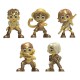 Set de minifiguras doradas de One Piece