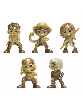 Set de minifiguras doradas de One Piece