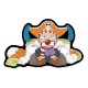 Almohada One Piece Buggy 35x22 cm con diseño de anime