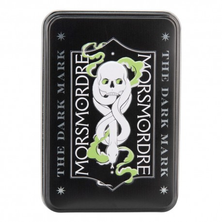 Baraja de Naipes Dark Arts de Harry Potter en caja metálica