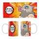 Taza de cerámica con diseño de Inosuke de Demon Slayer