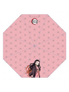 Paraguas rosa de Nezuko de Demon Slayer
