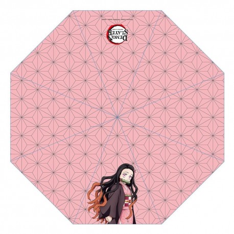 Paraguas rosa de Nezuko de Demon Slayer