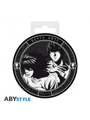 Posavasos de cerámica Death Note con L y Light