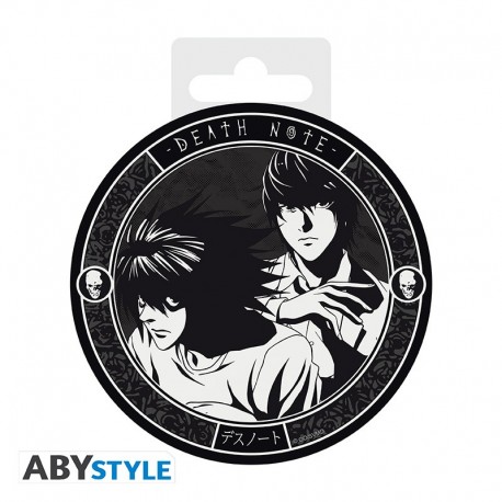Posavasos de cerámica Death Note con L y Light