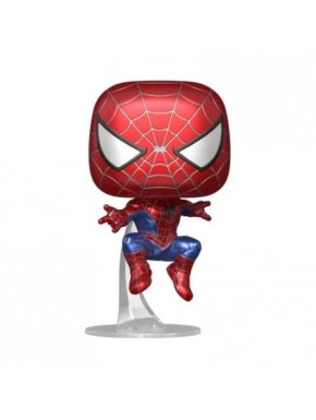 Figura Funko POP! de Spider-Man saltando 9 cm