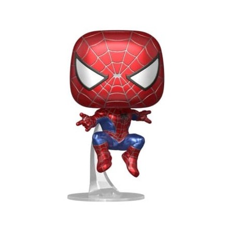 Figura Funko POP! de Spider-Man saltando 9 cm