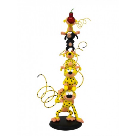 Figura Marsupilami column 35 cm en poliresina