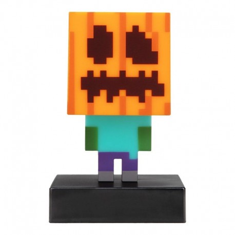 Lámpara Zombie Jack O Lantern de Minecraft