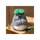 Pelúcia Meu Vizinho Totoro com folha verde, 21 cm