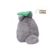 Pelúcia Meu Vizinho Totoro com folha verde, 21 cm