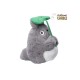 Pelúcia Meu Vizinho Totoro com folha verde, 21 cm