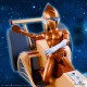 Figura articulada Copper Kidd de SilverHawks con accesorios