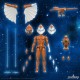 Figura articulada Copper Kidd de SilverHawks con accesorios