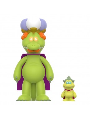 Figura ReAction de Alligator King y 7th Son de Sesame Street de 10 cm