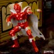 Figurine articulée Czarface en rouge avec cape