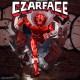 Figurine articulée Czarface en rouge avec cape